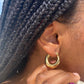 Vintage Chunky Hoops